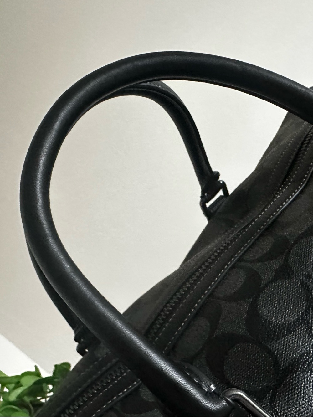 Coach Ellery Black Signature Travel Duffle NWOT - Picture 5 of 16
